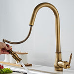 STINELLO 360 Rotation Antique Kitchen Faucet