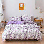 Nordic Modern Marble Duvet Cover and Bedding Set