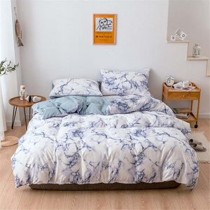 Nordic Modern Marble Duvet Cover and Bedding Set