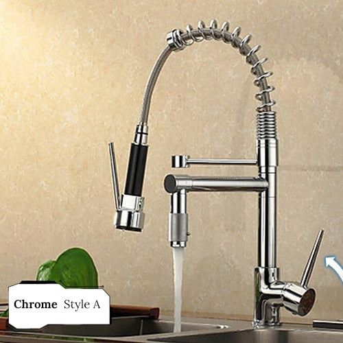 ENZANNO 360 Rotation Antique Kitchen Faucet