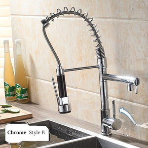 ENZANNO 360 Rotation Antique Kitchen Faucet