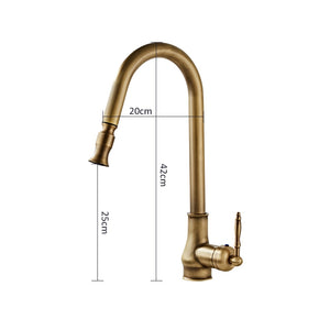 STINELLO 360 Rotation Antique Kitchen Faucet