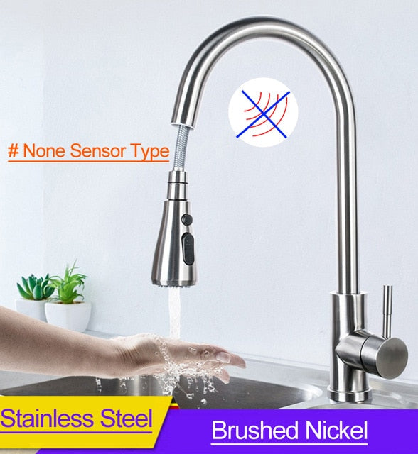 BORONNE Smart Sensor Kitchen Faucets