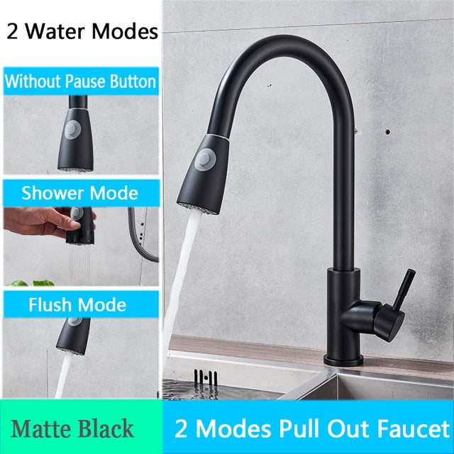 FANELLO Pull Out Kitchen Faucet