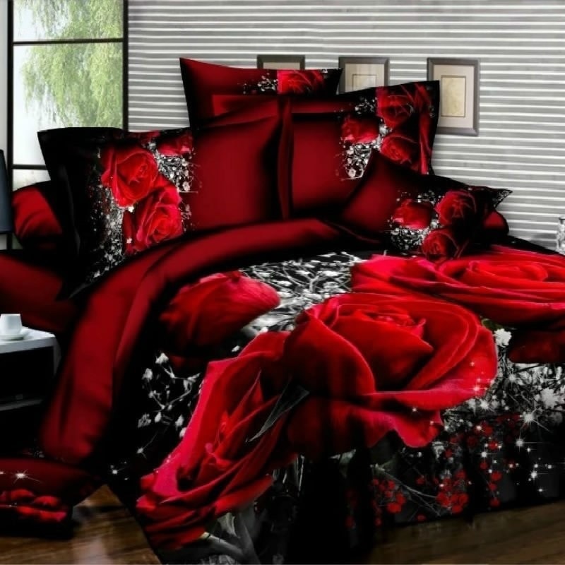 Midnight Mystery Duvet Cover and Pillowcase Bedding Set