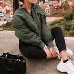 MONTREA Womens Bomber Jacket